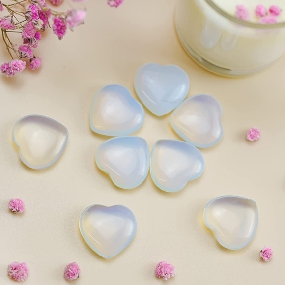 Opalite Mini Heart - Picture 7 of 8
